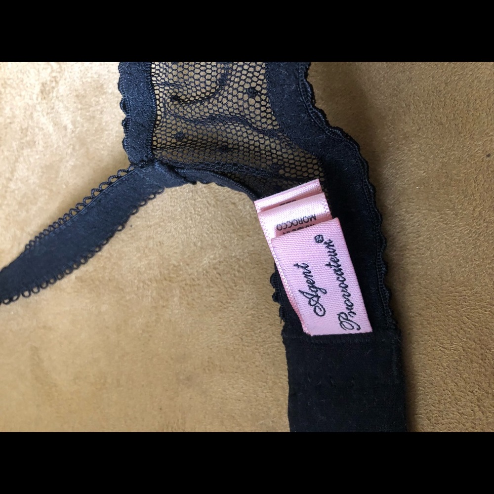 Agent Provocateur black & light pink bra 32b - Picture 5 of 5